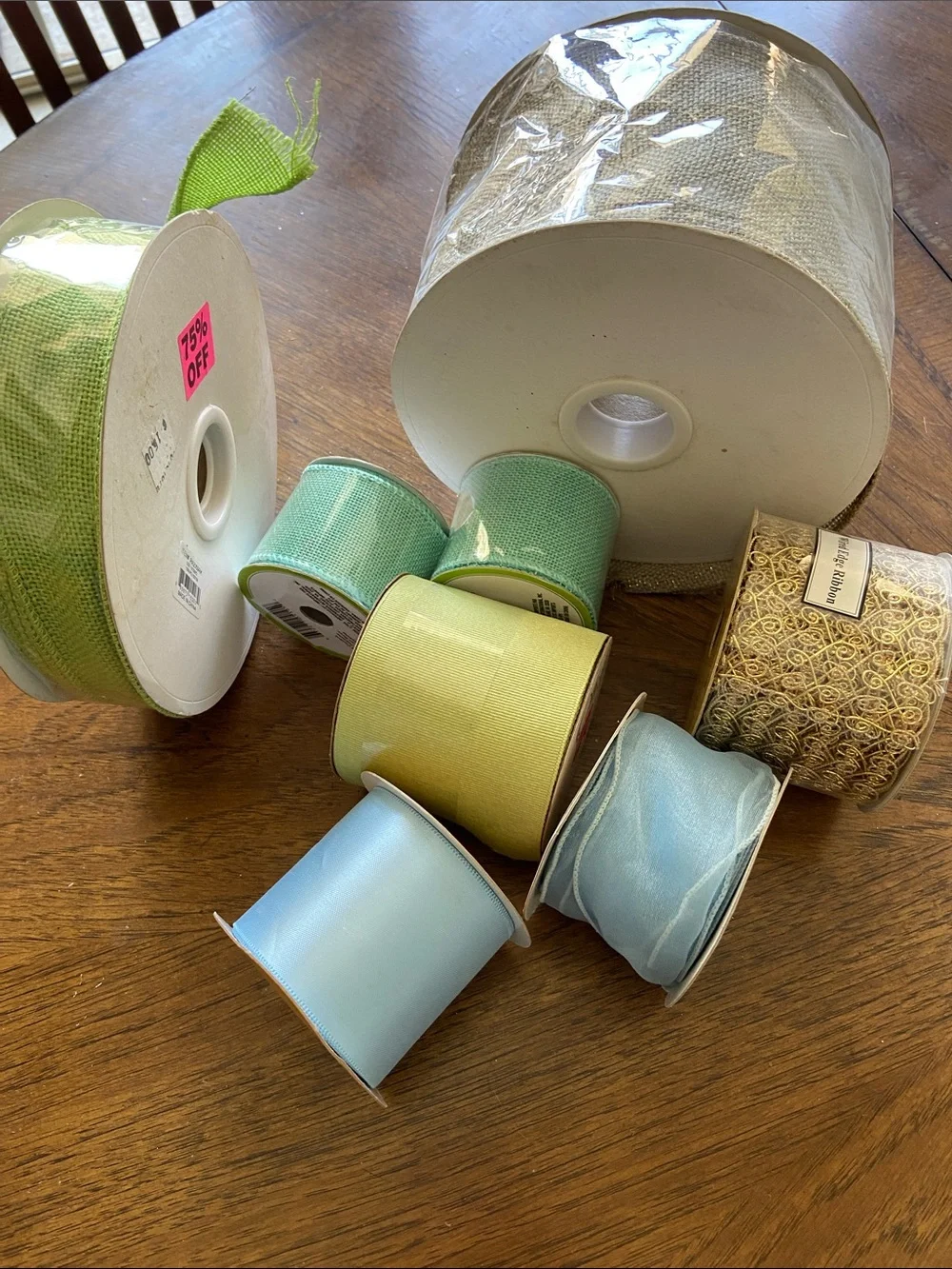 Ribbon Lot- thicker ribbon
